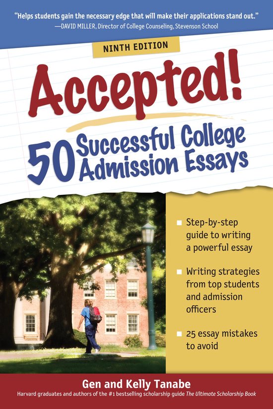 Accepted! 50 Successful College Admission Essays - cover
