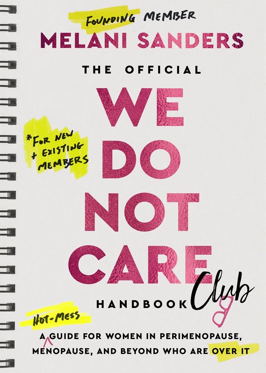 The Official We Do Not Care Club Handbook - cover