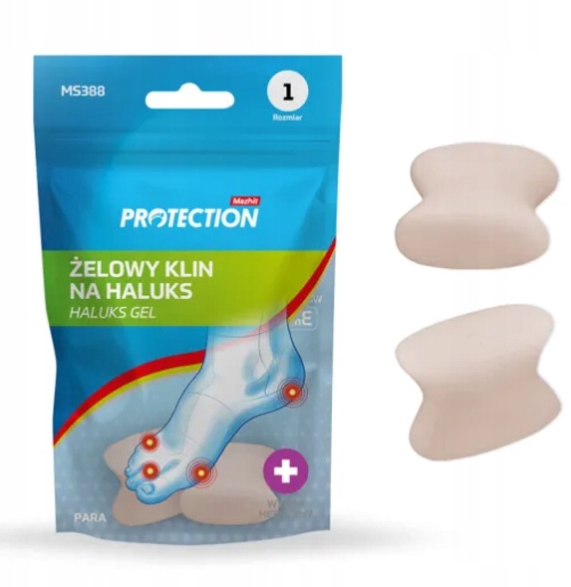 Gel Hallux Separators - Grote Maat 42-45