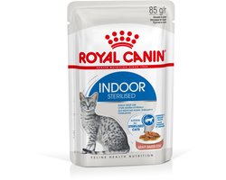 Royal Canin - Indoor Gravy Kattenvoer Nat - 48 x 85 gr