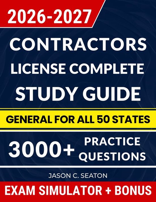 Contractors License Complete Study Guide - cover