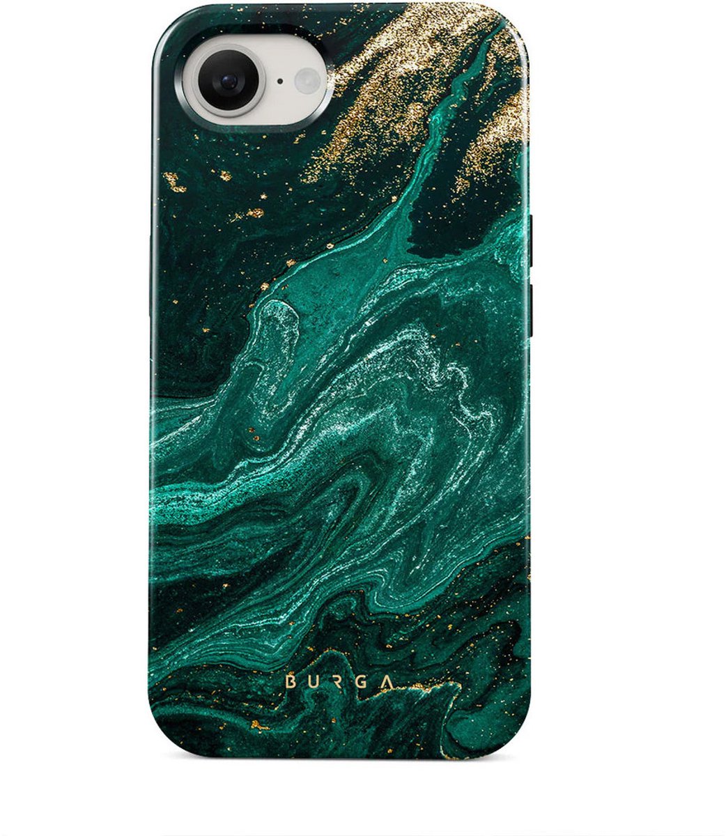 BURGA Telefoonhoesje voor iPhone 16e - MagSafe-compatibel - Schokbestendige Hardcase Hoesje - Emerald Pool