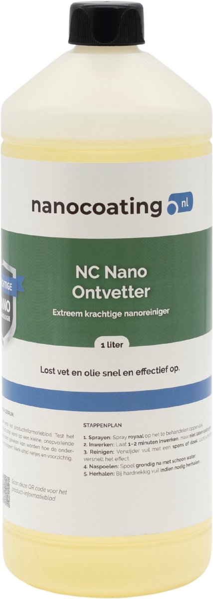 NC Nano Ontvetter – Krachtige Ontvetter | Industrieel Gebruik | Diep Werkend