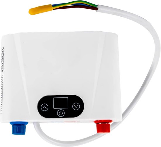 Elektrische Doorstroomboiler Keuken Badkamer 5500W Snel Opwarmen met LED Display