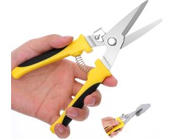 Multifunctionele Schaar met Veer en Ergonomische Handgrepen