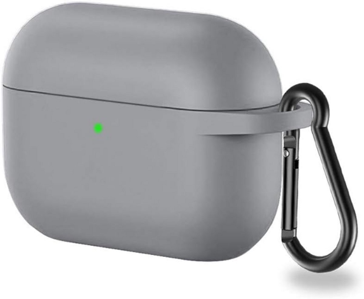 AirPods Pro Siliconen Hoesje - Beschermende Cover & Case in Grijs