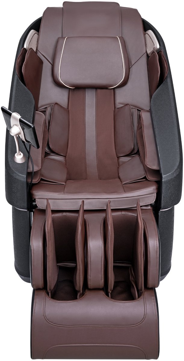 Massagestoel, 3d Shiatsu voor Het Hele Lichaam, Sl-Rail, Zero Gravity, 10-18 Standen, Verwarming, Bluetooth-Luidspreker, Draagvermogen 160 Kg