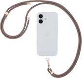 Selencia Cordon téléphonique universel - Chaîne téléphonique universelle - Marron / Moka