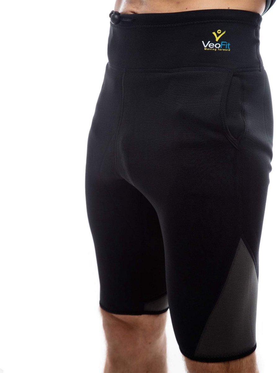 Afslankende Neopreen Sauna Broek Heren voor Sport & Gewichtsverlies - Maten S-XXXL