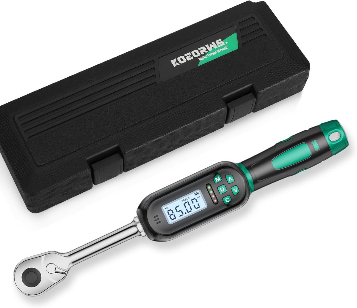 Digitale momentsleutel 1/2 inch voor nauwkeurig vastdraaien