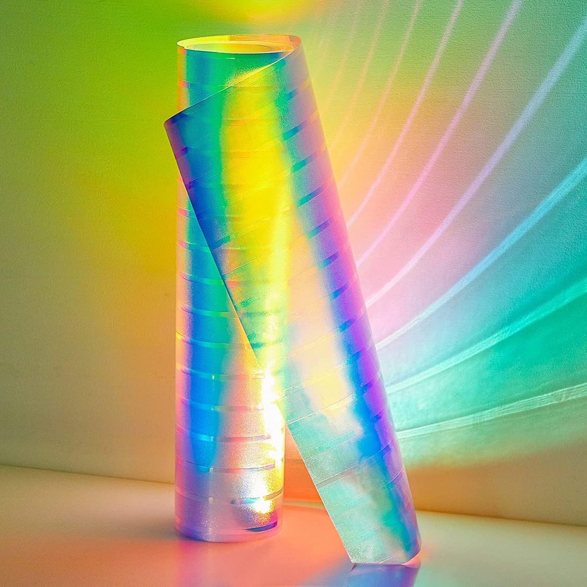 Decoratieve Zelfklevende Raamfolie met Privacy & UV-Bescherming - Glas-in-lood Effect