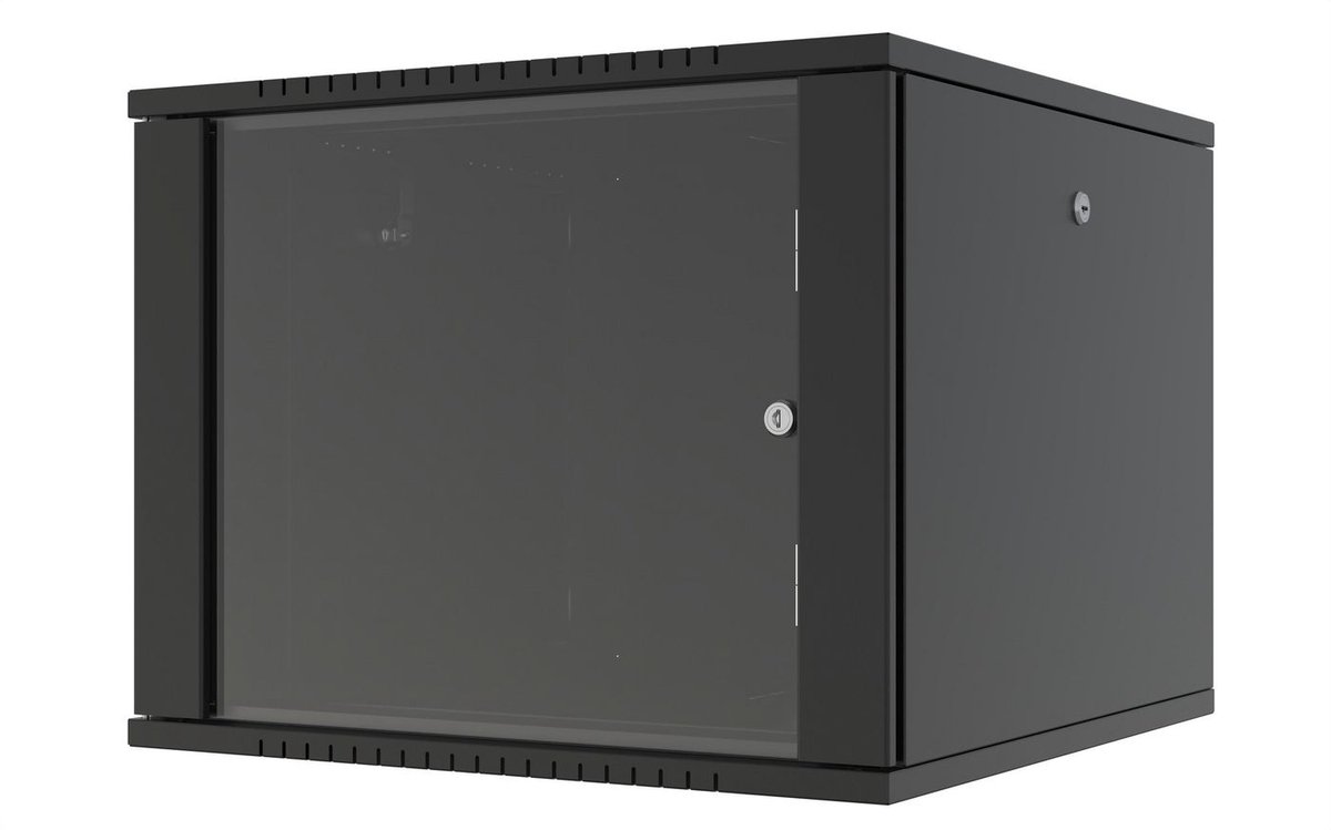 Lanview RWF09U66BL rack 9U Wandrek Zwart