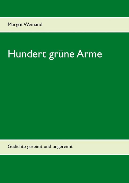 Hundert grüne Arme - cover