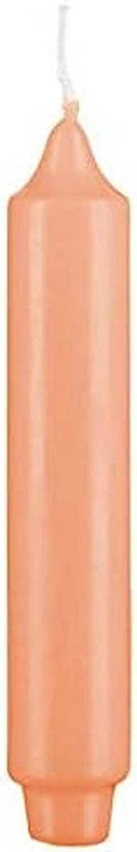 Lange Dinerkaarsen Zalmroze 170x30 mm - 12 Stuks