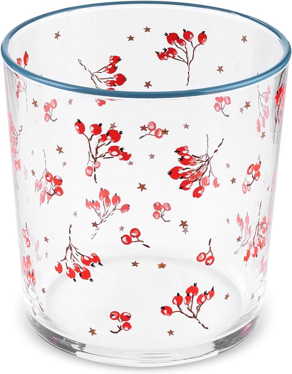Set van 3 Drinkglazen 380 ml Glaswerk voor Water en Drankjes, Vaatwasmachinebestendig