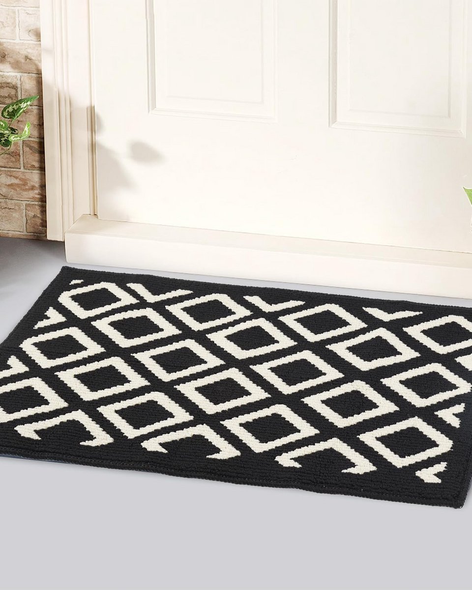 Robuuste Antislip Deurmat Binnen en Buiten (60x90 cm) - Vuilvangmat voor Voordeur, Keuken