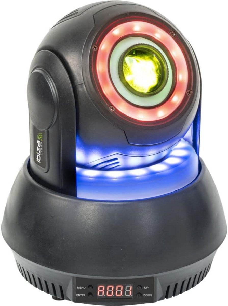 Krachtige 30W Moving Head Spot Lichteffect met 7 Gobo's en 3 RGB Lichtringen