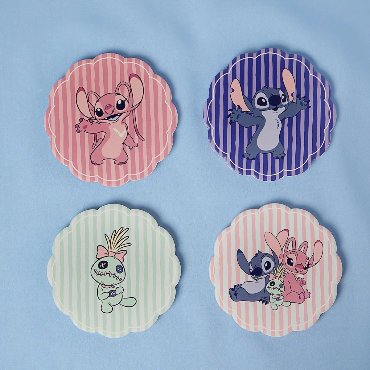 Disney Stitch and Friends Onderzetter Set