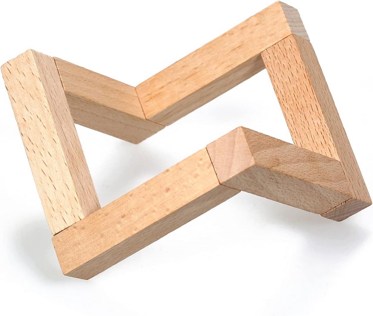 Houten Standaard voor Maanlamp / Nachtlamp - Universele Display Houder voor 3D Geprinte Lichtbollen