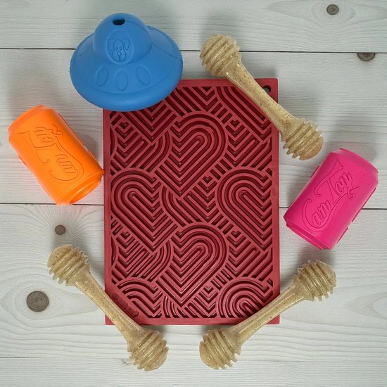 Foto: Best pet supplies hondenspeelgoed zonder vulling 2 in 1 4 figuren maat m