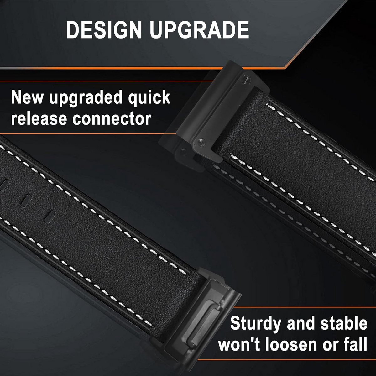 Leren Horlogeband 22mm 26mm Snelwisselband Geschikt voor Diverse Horloges