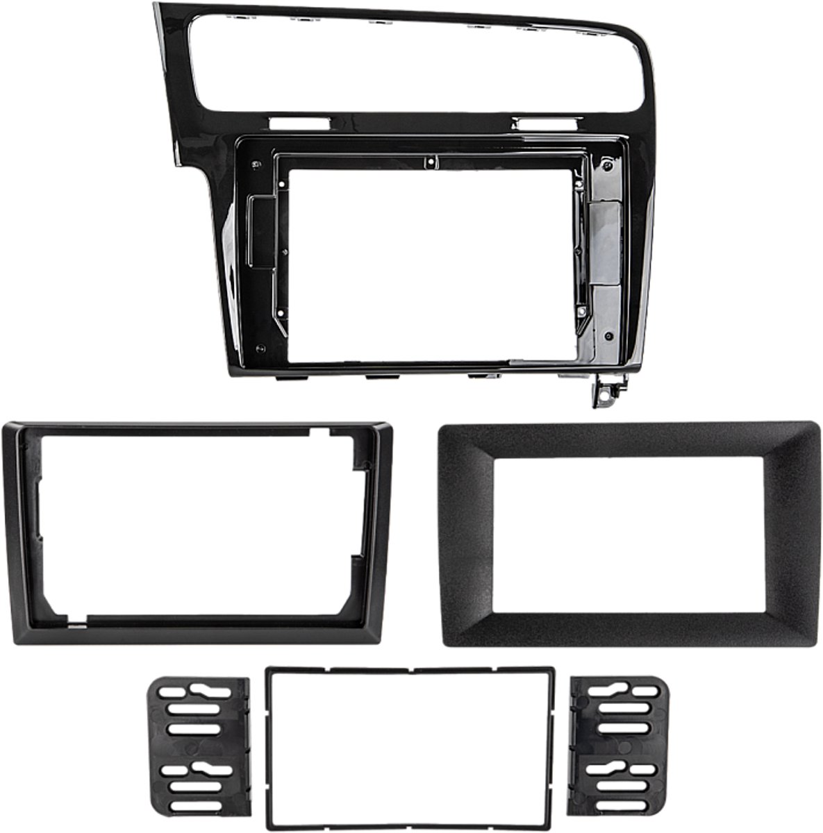 2-Din Paneel Kit 10" met aflegvak VW Golf 7 2013-2020