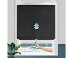 Verduisterend Rolgordijn met Zuignap Voor Tijdelijke Privacy en Zonwering