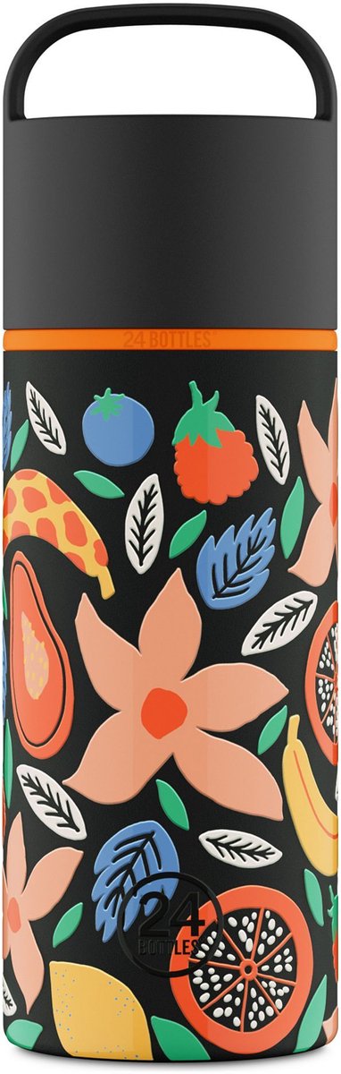 24Bottles Spin Drinkfles 730 ml Capaciteit - tropical noir