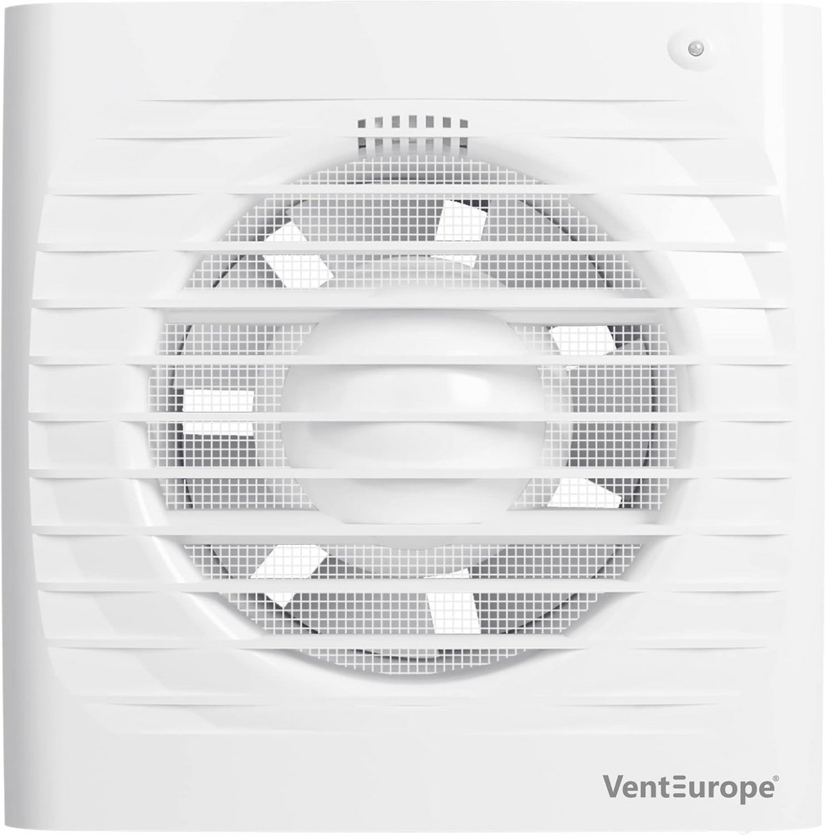 Stil Badkamerventilator 100mm met Timer, Terugslagklep en Muggennet