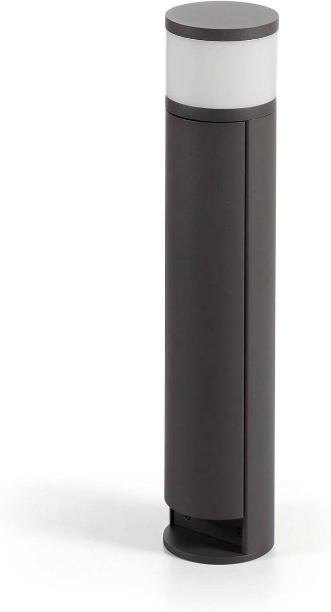 Antraciet Buitenwandlamp met Stopcontacten en G9 LED Verlichting IP44