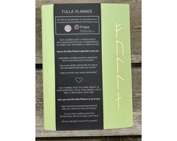 Omslag van Fulla Planner - menstruatie bijhouden | inzicht in je cyclus | dagboek | journal | agenda | overgang | endometriose | pijnlijke menstruatie | fertiliteit | transitie | PMS | PMDD | PCOS