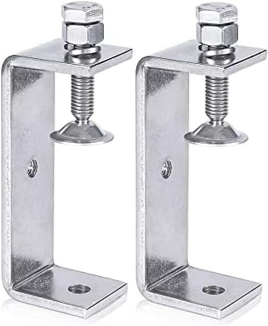 DIY Gereedschap Klemmen Set 8 Stuks C-klemmen Roestvrij Staal – Zware Uitvoering, Opening 30mm, Voor Houtbewerking & Doe-het-zelf Zware Klem Voor Klussen En Lassen
