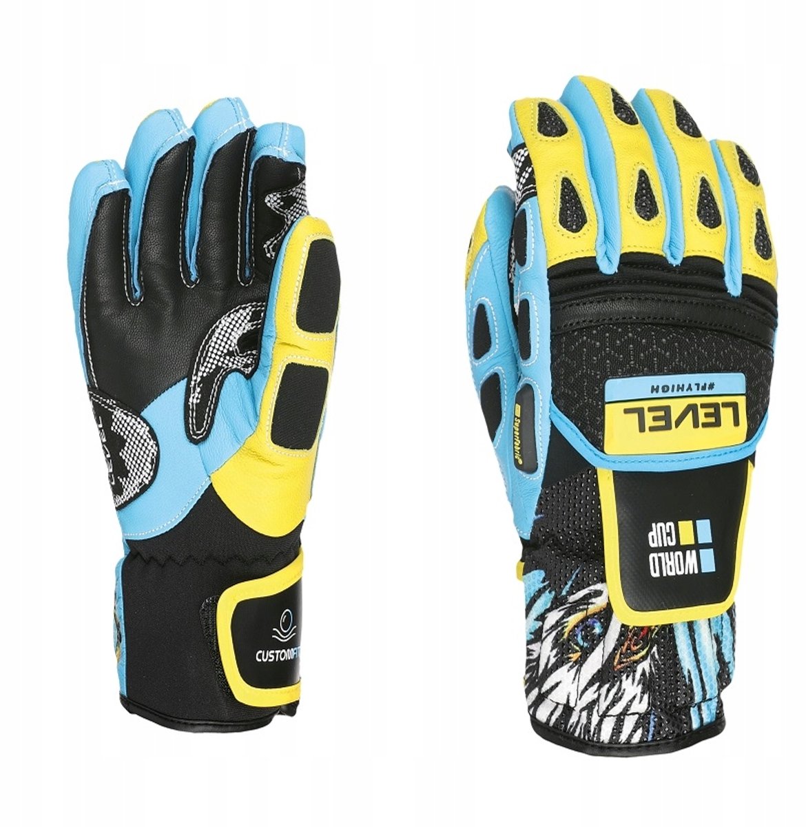 Level WORLDCUP JR CF Ski Handschoenen Kinderen Multicolor