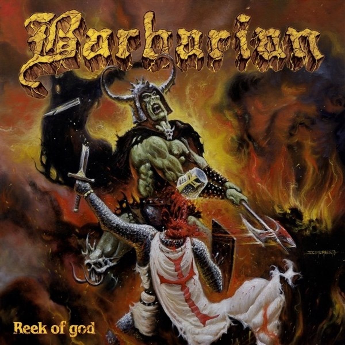 Barbarian - The Reek Of God (CD)