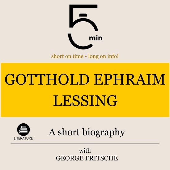 Gotthold Ephraim Lessing: A short biography - cover