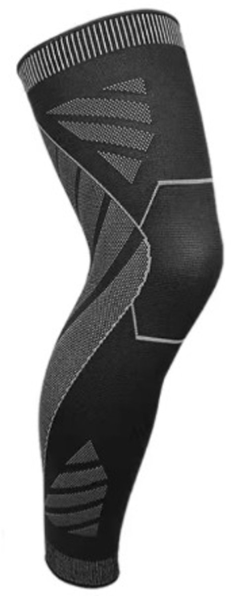 Scoby - Beenbrace - Compressiebrace - Been Ondersteuning - Steunband - Sportband - Large - Zwart
