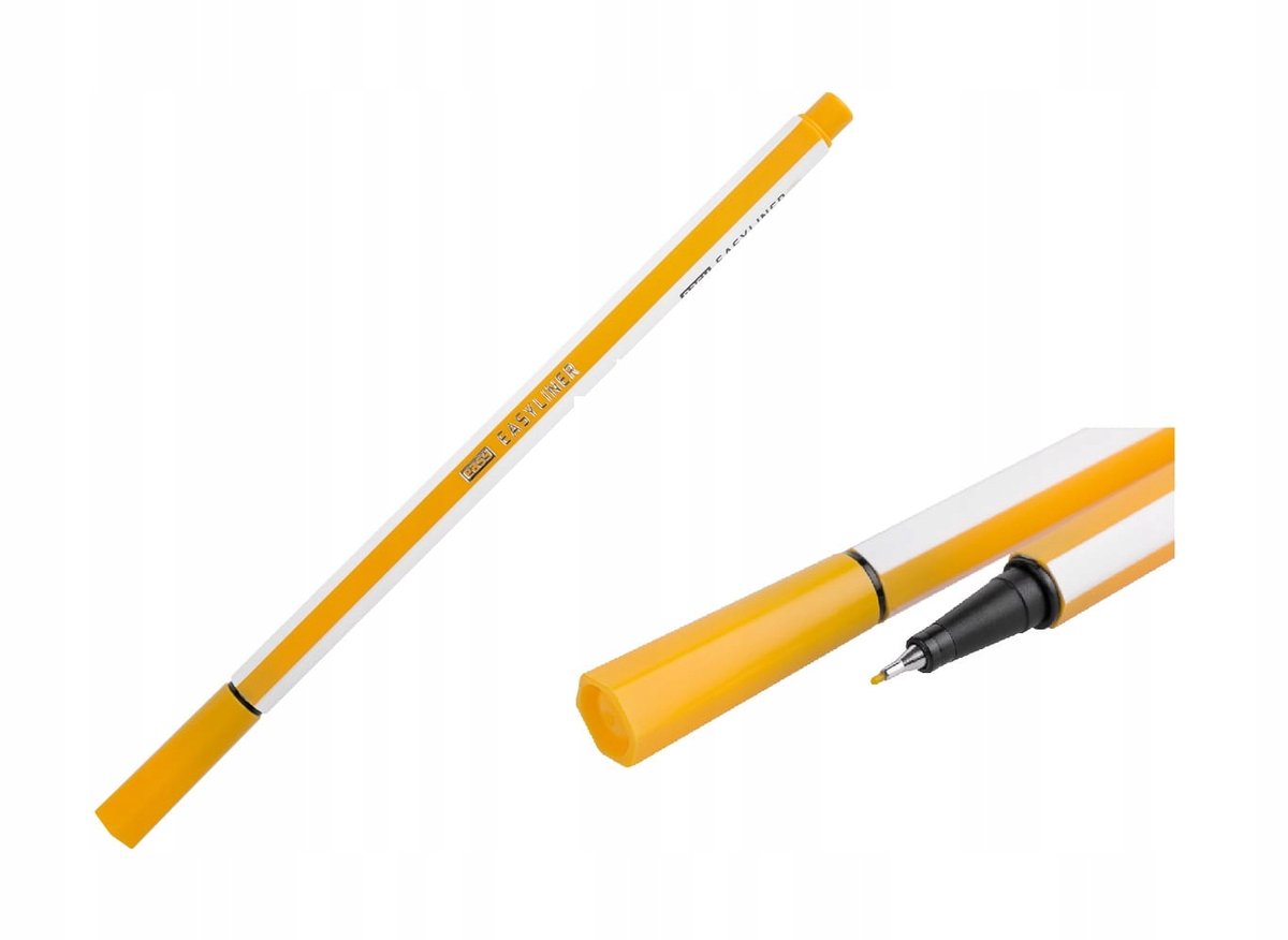 Easyliner Fijne Stift Geel 0.4mm - Perfect voor Notities en Tekeningen