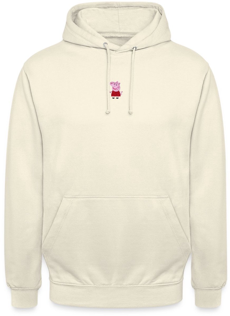Peppa Pig Borduurwerk Hoodie Unisex