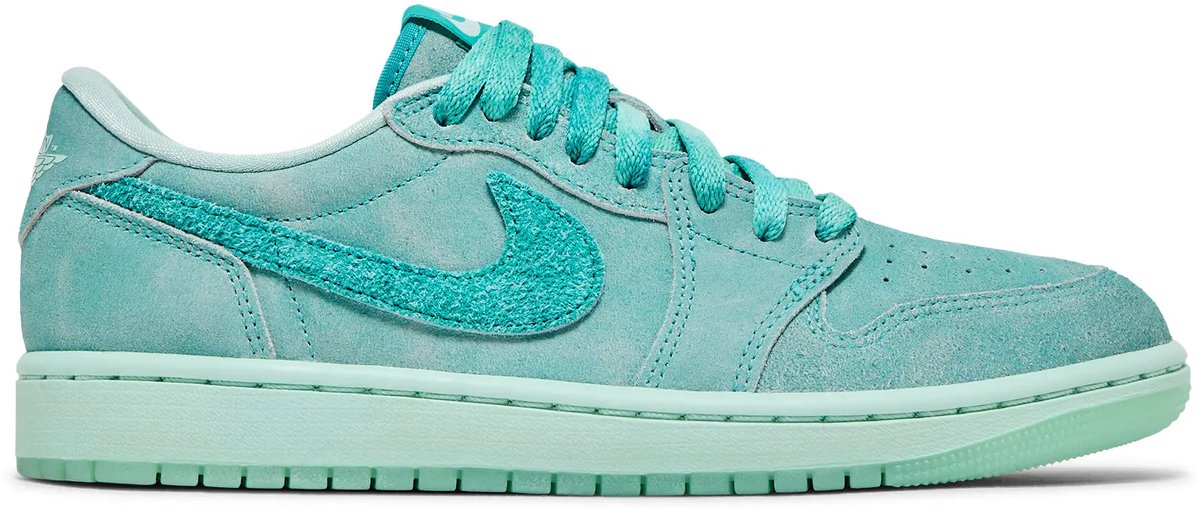 Jordan 1 Retro Low OG Washed Teal - Dames
