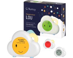 Numsy Lou Slaaptrainer Kinderen - Verbeterde 2026 Editie - Kinderwekker met Nachtlampje - Slaapwekker