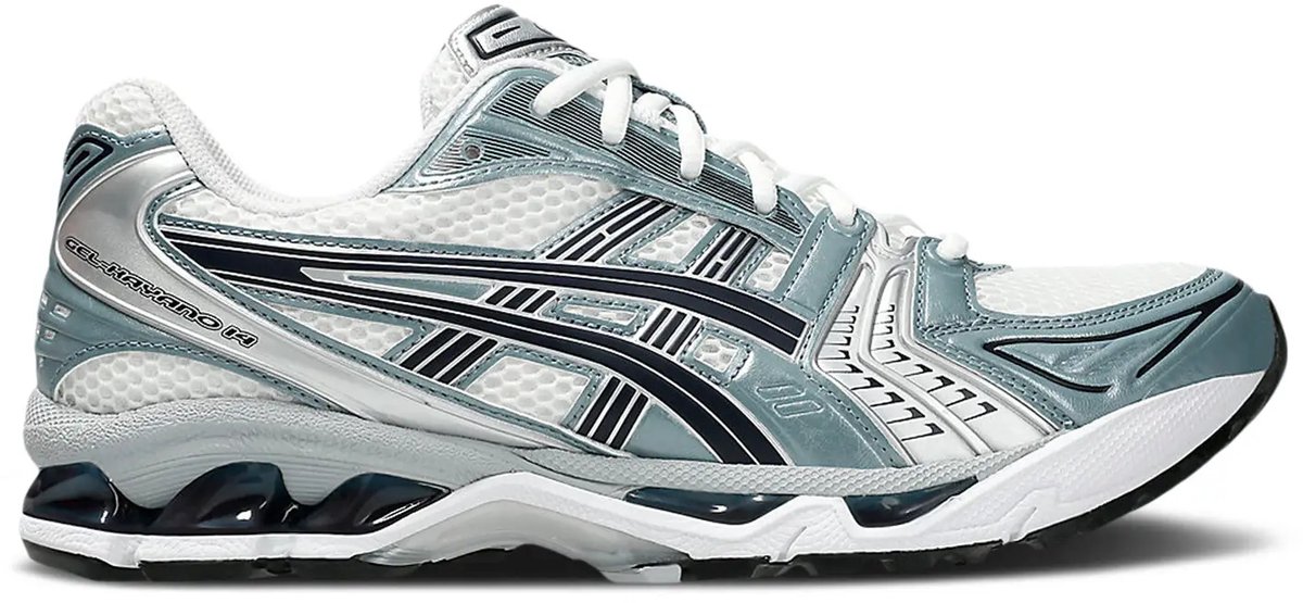 ASICS GEL-KAYANO 14 Wit Grijs Unisex Sneaker - Maat 46