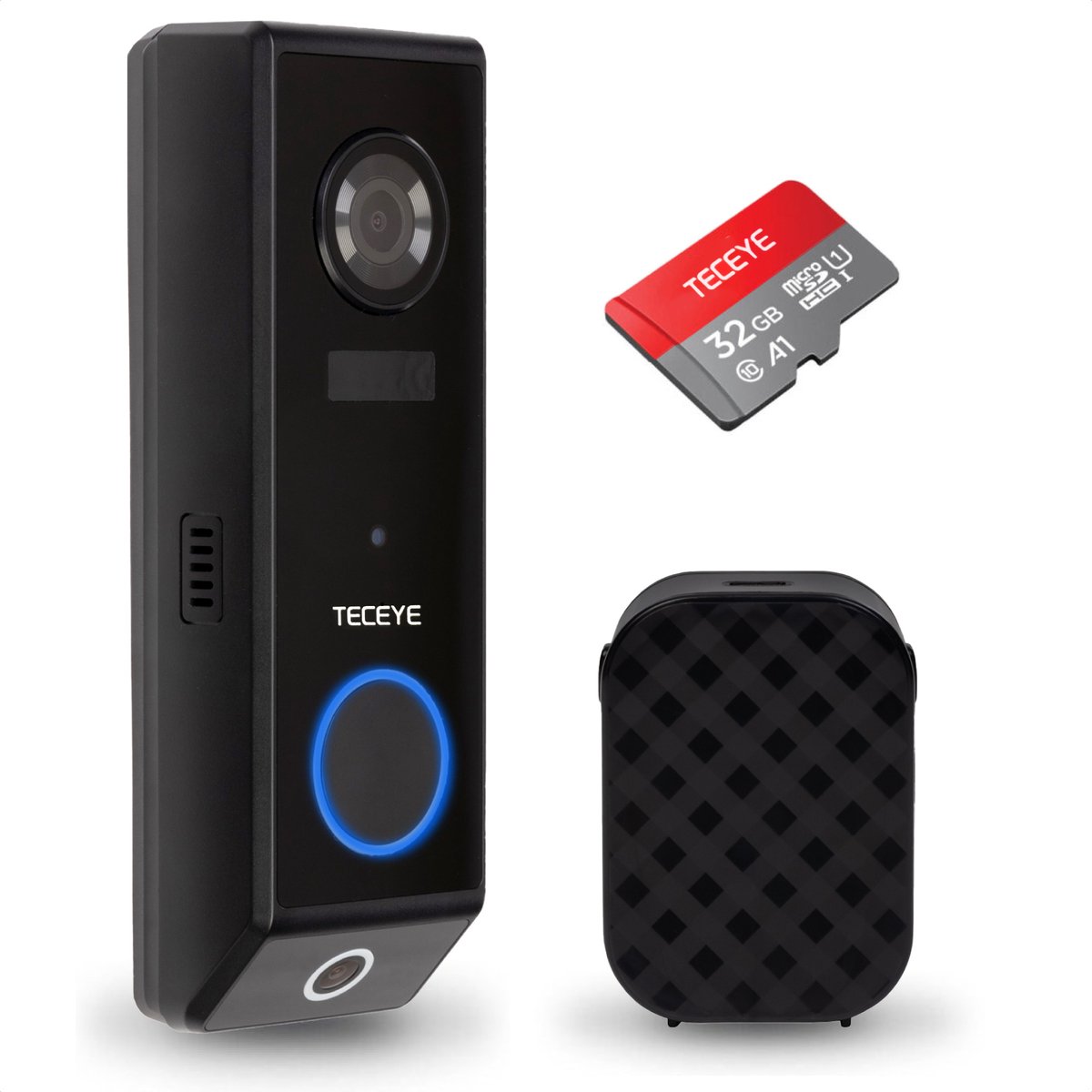TECEYE Videodeurbel met Camera 2K Ultra (EAN: ...9345) - TECEYE - €120,00