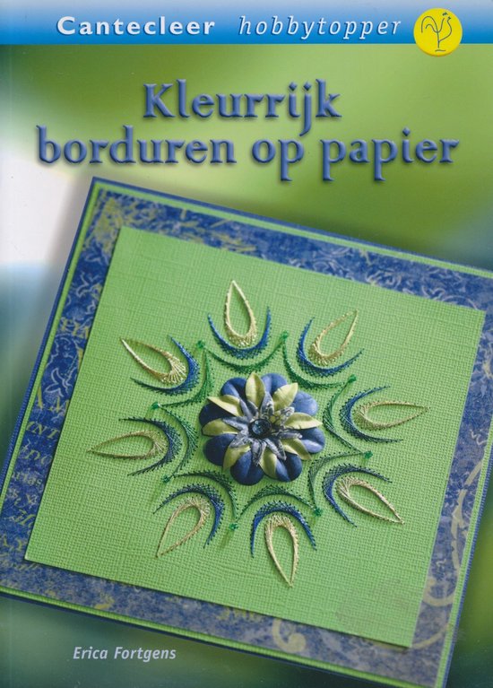 Kleurrijk borduren op papier - cover