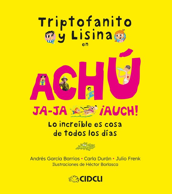 Triptofanito y Lisina en Achú ja-ja, ¡auch! - cover