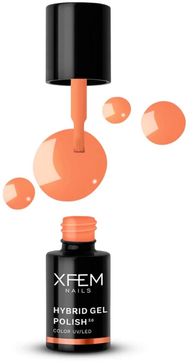 XFEM UV/LED Hybrid Gellak 294 Poppy 6ml