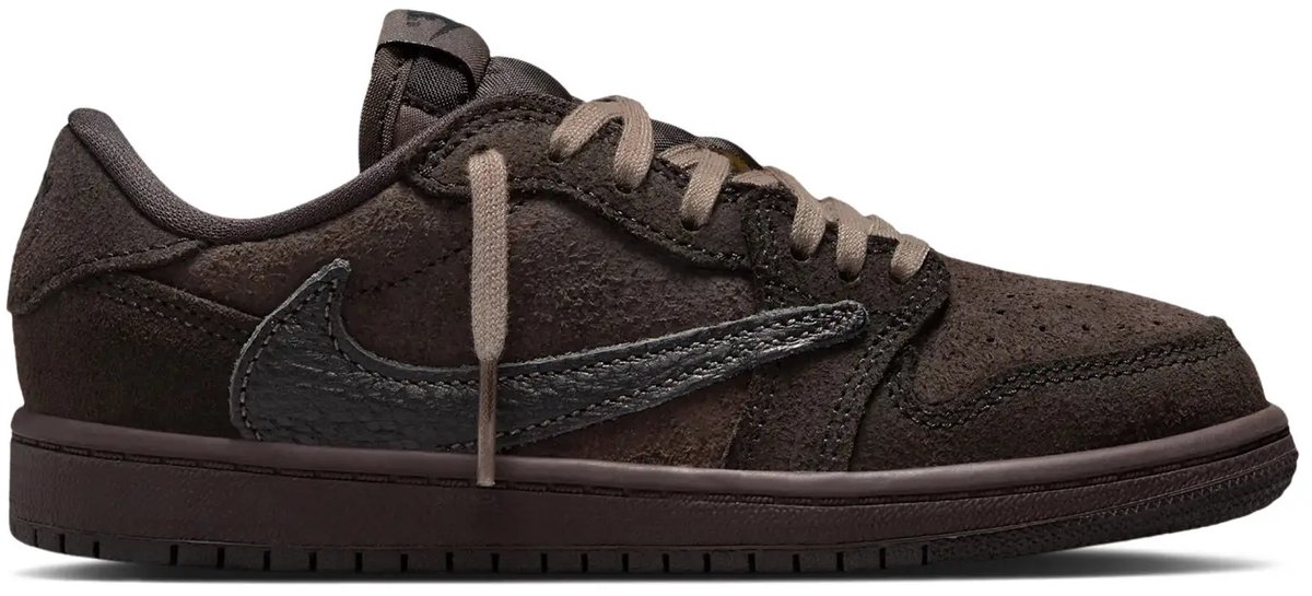 Jordan 1 Retro Low OG SP Travis Scott Velvet Brown (PS) - Kinderen