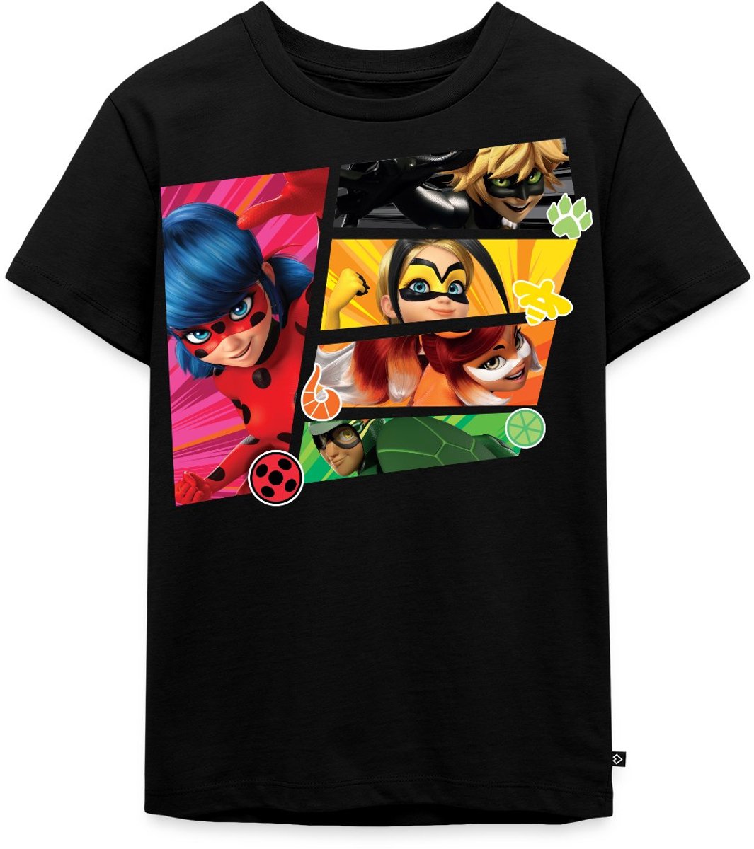 Miraculous Superhelden Ladybug Chat Noir Vesperia Premium T Shirt Kinderen