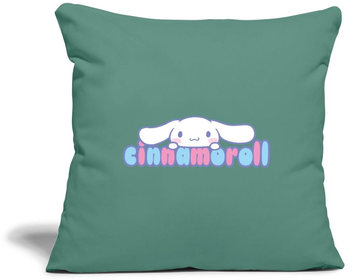 Cinnamoroll Gluurt Over De Letters Sierkussenhoes, 45 x 45 cm