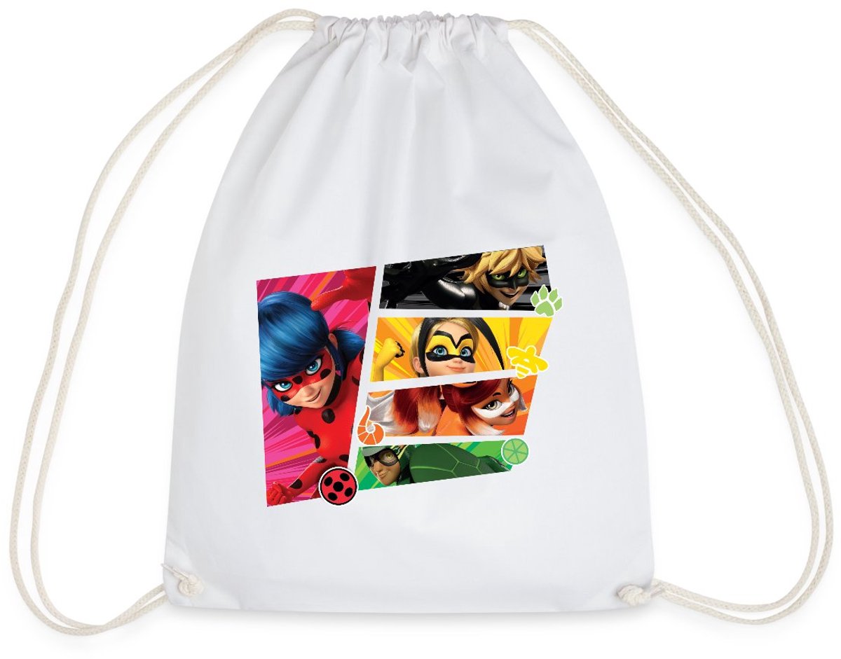 Miraculous Superhelden Ladybug Chat Noir Vesperia Gymtas