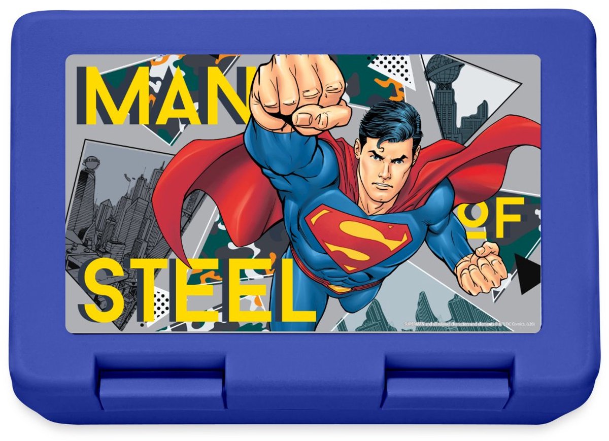 Superman Man of Steel Broodtrommel Lunchbox